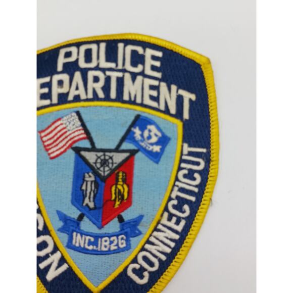 Madison Connecticut Police Department Patch Shield Flags - Picture 3 of 5